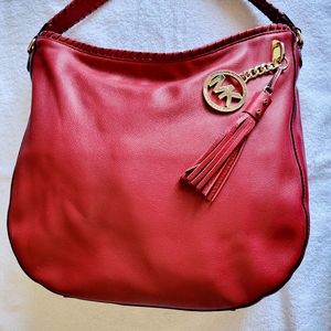 Red Michael Kors Purse